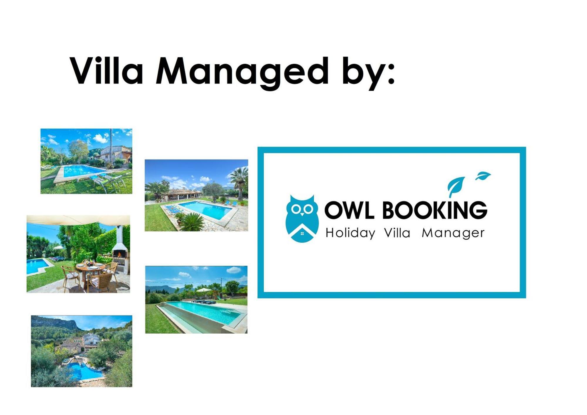 Owl Booking Villa Beach House Magdalena - 5 Min Walk To The Beach Cala de Sant Vicenc Eksteriør billede