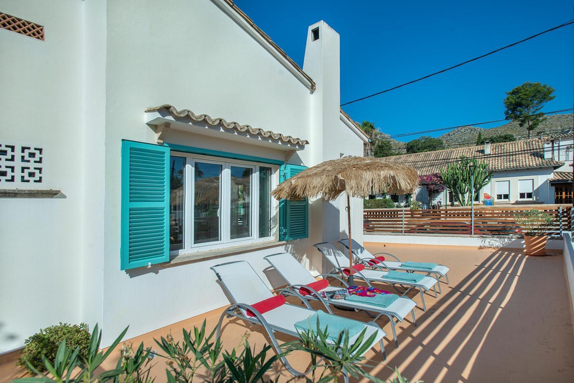 Owl Booking Villa Beach House Magdalena - 5 Min Walk To The Beach Cala de Sant Vicenc Eksteriør billede