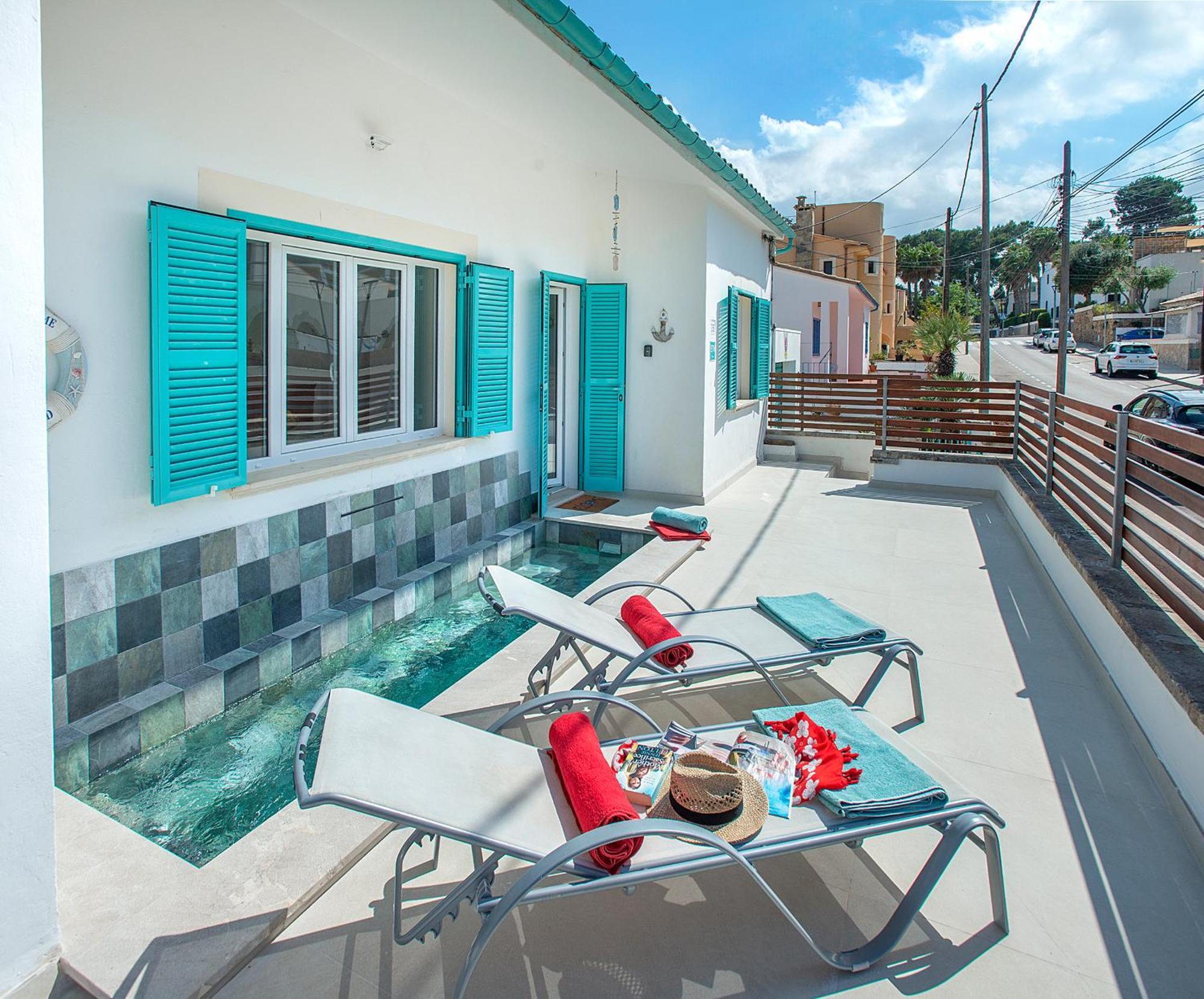 Owl Booking Villa Beach House Magdalena - 5 Min Walk To The Beach Cala de Sant Vicenc Eksteriør billede